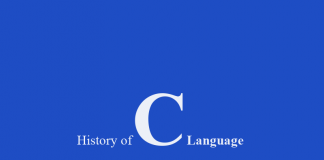 history of c programming language