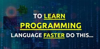 Learn Programming language faster than ever