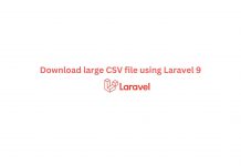 Create large CSV file, Archive and send it through email using Laravel 9 Download large CSV file using Laravel 9