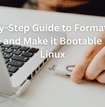 Step-by-Step Guide to Format a USB Drive and Make it Bootable using Linux