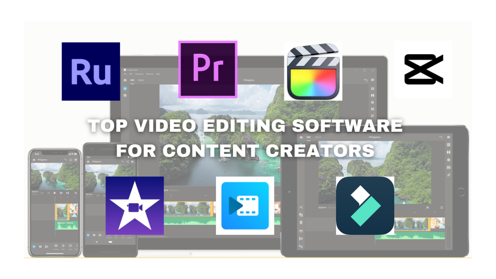 Top Video Editing Software for Content Creators