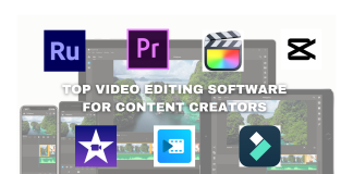 Top Video Editing Software for Content Creators